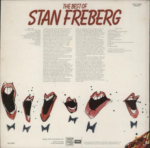Stan Freberg The Best Of vinyl LP album (LP record) UK S60LPTH610249