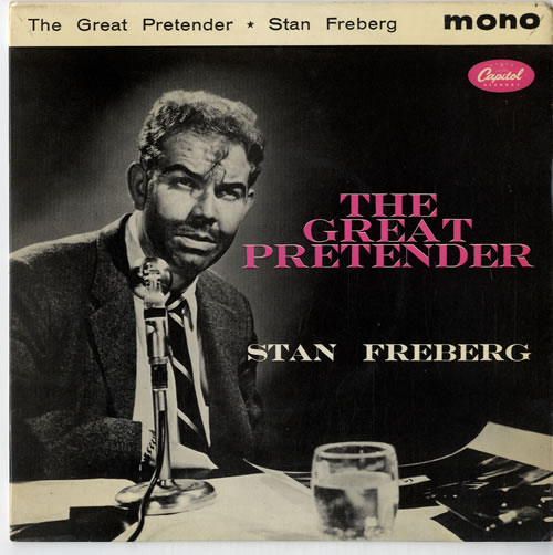 Stan Freberg The Great Pretender EP 7" vinyl single (7 inch record / 45) UK S6007TH615084