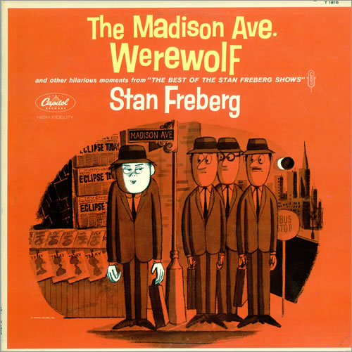 Stan Freberg The Madison Ave. Werewolf vinyl LP album (LP record) US S60LPTH490189
