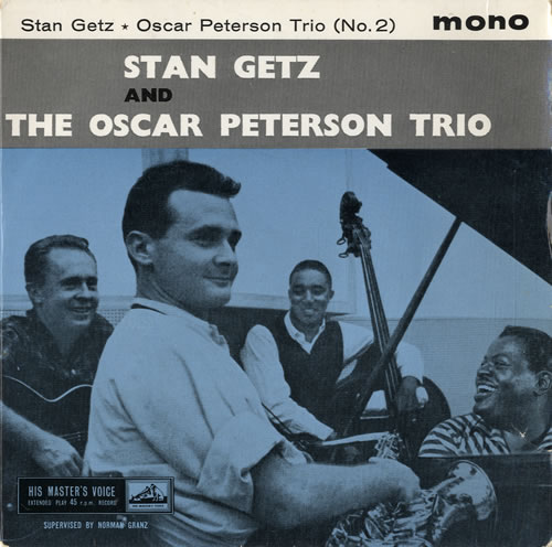 Stan Getz And The Oscar Peterson Trio (No.2) EP 7" vinyl single (7 inch record / 45) UK SGQ07AN548685