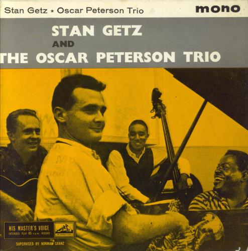 Stan Getz And The Oscar Peterson Trio EP 7" vinyl single (7 inch record / 45) UK SGQ07AN832712