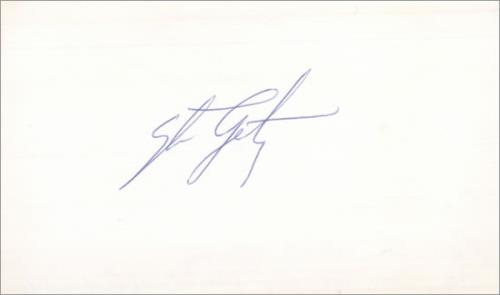 Stan Getz Autographed Card memorabilia UK SGQMMAU525843