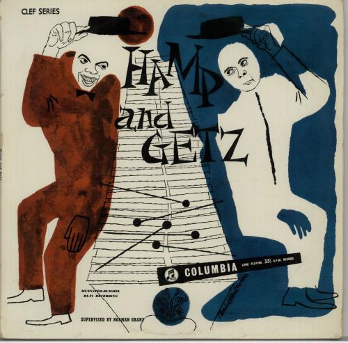 Stan Getz Hamp And Getz vinyl LP album (LP record) UK SGQLPHA649256