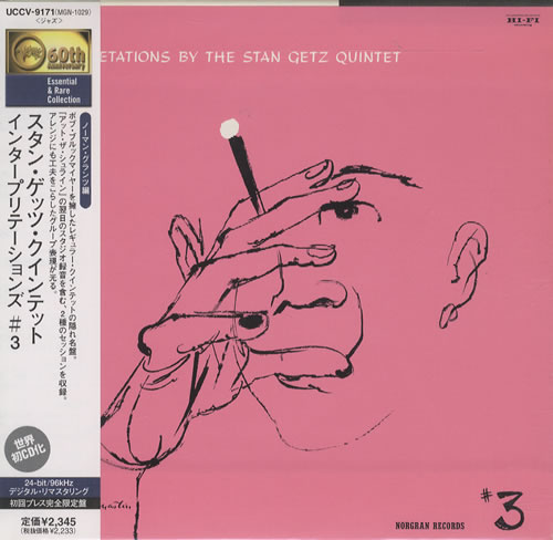 Stan Getz Interpretations CD album (CDLP) Japanese SGQCDIN453079