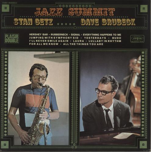 Stan Getz Jazz Summit 2-LP vinyl record set (Double LP Album) French SGQ2LJA747222