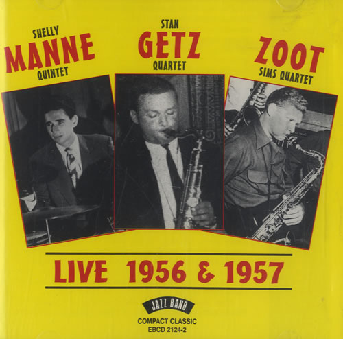Stan Getz Live 1956 & 1957 CD album (CDLP) UK SGQCDLI492617