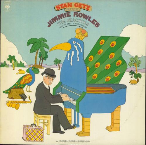 Stan Getz The Peacocks vinyl LP album (LP record) UK SGQLPTH443614