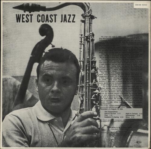 Stan Getz West Coast Jazz vinyl LP album (LP record) German SGQLPWE446508