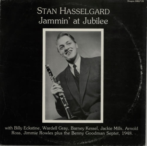 Stan Hasselg�rd Jammin' At Jubilee vinyl LP album (LP record) Swedish VVCLPJA586026