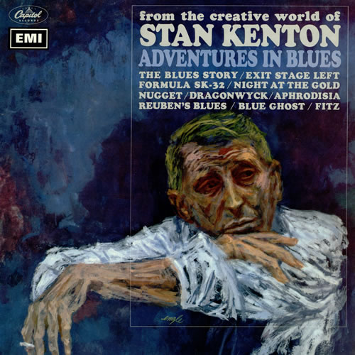 Stan Kenton Adventures In Blues vinyl LP album (LP record) UK SK2LPAD467304