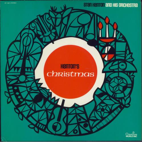 Stan Kenton Kenton's Christmas vinyl LP album (LP record) US SK2LPKE801901