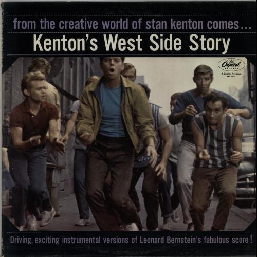 Stan Kenton Kenton's West Side Story vinyl LP album (LP record) US SK2LPKE651740
