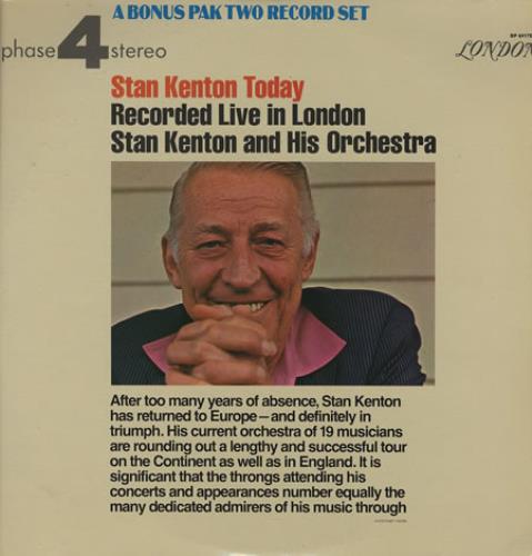 Stan Kenton Stan Kenton Today 2-LP vinyl record set (Double LP Album) UK SK22LST364097