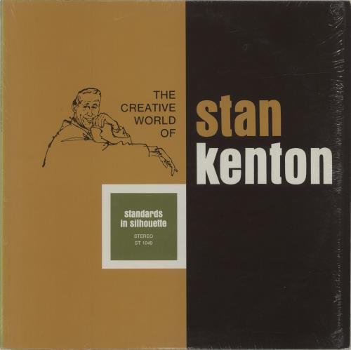 Stan Kenton Standards In Silhouette vinyl LP album (LP record) US SK2LPST678333