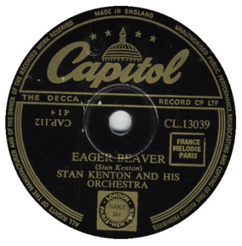 Stan Kenton Tampico 78rpm shellac record UK SK278TA394423