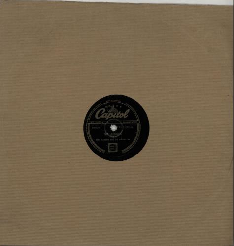 Stan Kenton Trajectories 78rpm shellac record UK SK278TR643435