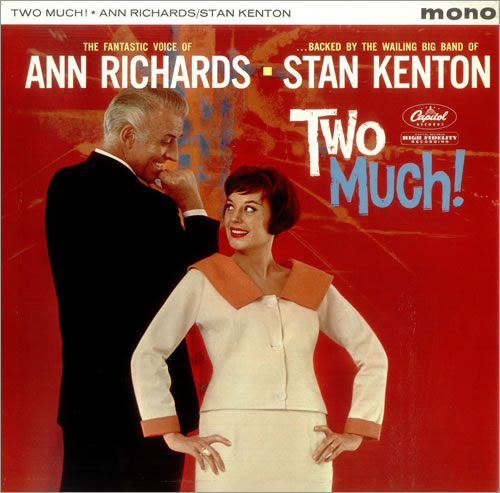 Stan Kenton Two Much! - Factory Sample vinyl LP album (LP record) UK SK2LPTW456041