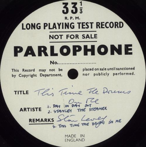 Stan Levey This Time The Drums On Me - 2 X 1-Sided Test Pressing 2-LP vinyl record set (Double LP Album) UK S3V2LTH675554