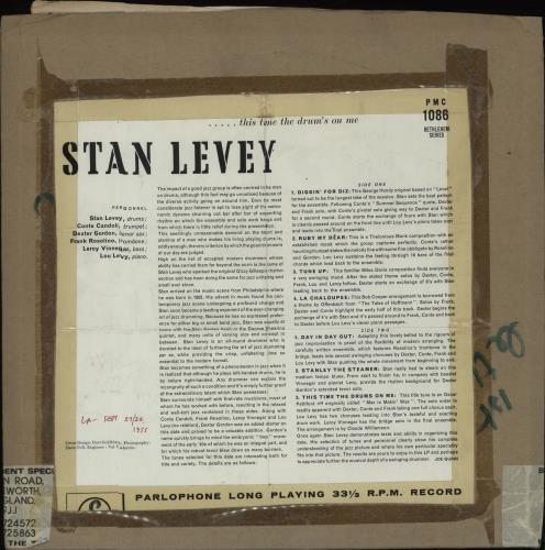 Stan Levey This Time The Drums On Me - 2 X 1-Sided Test Pressing 2-LP vinyl record set (Double LP Album) UK S3V2LTH675554