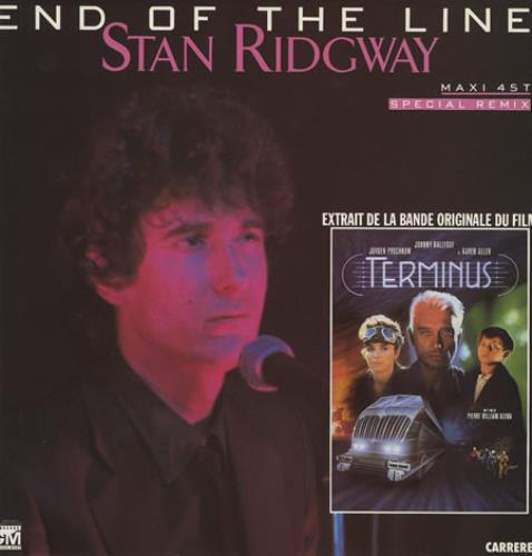 Stan Ridgway End Of The Line 12" vinyl single (12 inch record / Maxi-single) French SRG12EN213141
