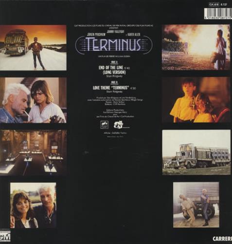 Stan Ridgway End Of The Line 12" vinyl single (12 inch record / Maxi-single) French SRG12EN213141