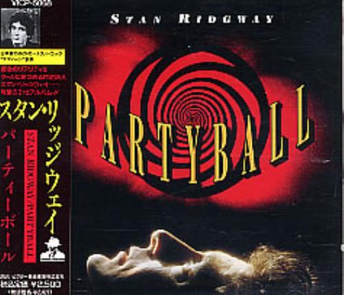 Stan Ridgway Partyball CD album (CDLP) Japanese SRGCDPA258225