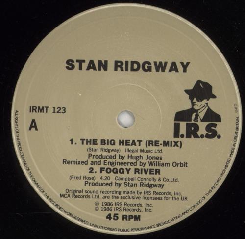 Stan Ridgway The Big Heat 12" vinyl single (12 inch record / Maxi-single) UK SRG12TH619023