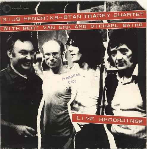 Stan Tracey Live Recordings vinyl LP album (LP record) Dutch S0ZLPLI529079