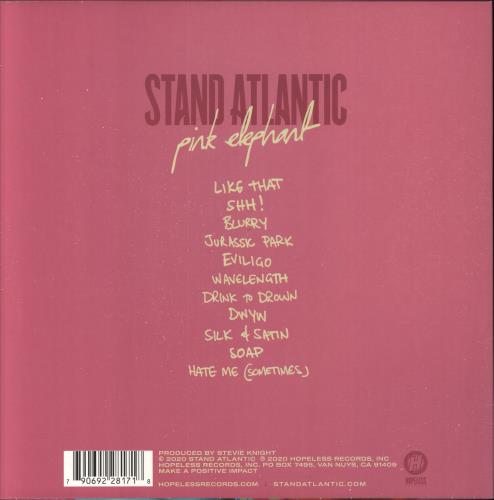 Stand Atlantic Pink Elephant vinyl LP album (LP record) UK 54FLPPI816988