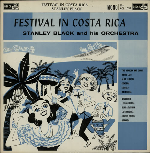 Stanley Black Festival In Costa Rica vinyl LP album (LP record) UK 1SBLPFE642404