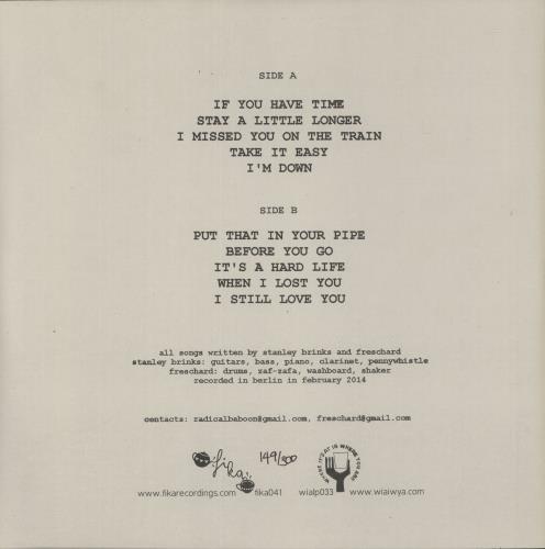 Stanley Brinks Pizza Espresso - Grey Vinyl vinyl LP album (LP record) UK 62ALPPI878040