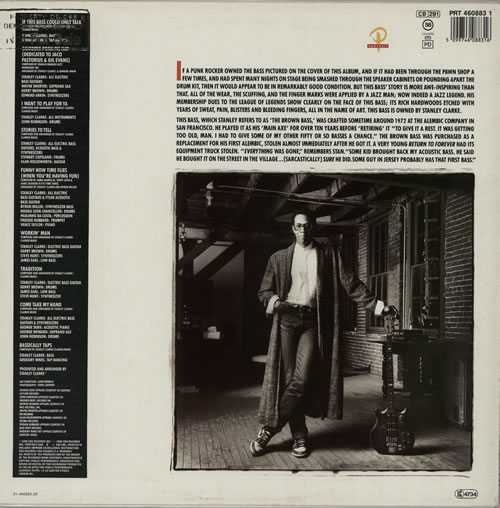 Stanley Clarke If This Bass Could Only Talk vinyl LP album (LP record) Dutch SC8LPIF581198