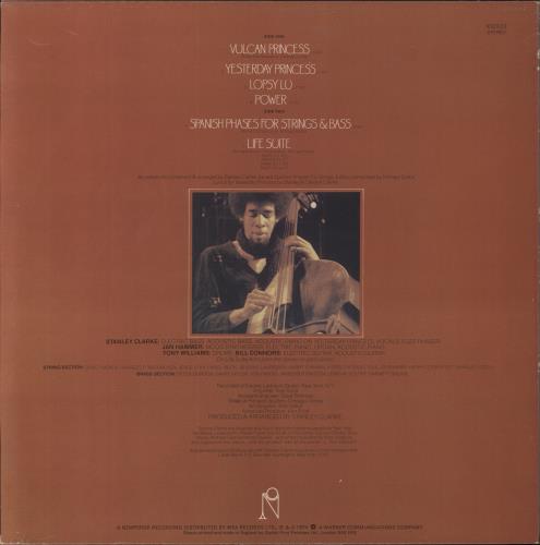 Stanley Clarke Stanley Clarke - 1st - EX vinyl LP album (LP record) UK SC8LPST811481