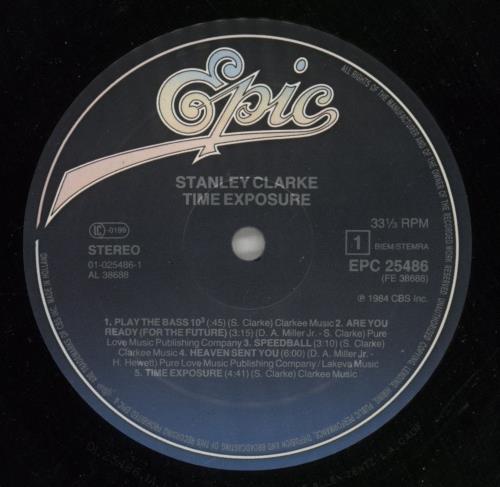 Stanley Clarke Time Exposure vinyl LP album (LP record) Dutch SC8LPTI744442