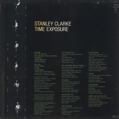 Stanley Clarke Time Exposure vinyl LP album (LP record) Dutch SC8LPTI744442