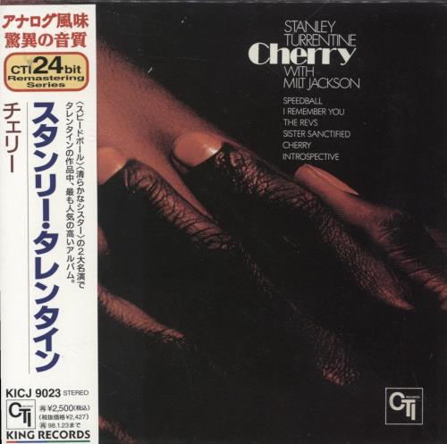 Stanley Turrentine Cherry CD album (CDLP) Japanese SU6CDCH888293