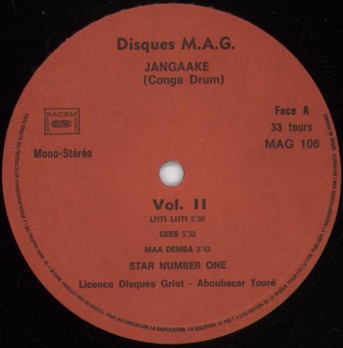 Star Number One Jangaake vinyl LP album (LP record) French 80CLPJA881296