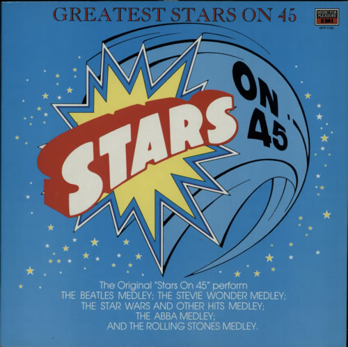 Star Sound Greatest Stars On 45 vinyl LP album (LP record) UK W7ALPGR617389