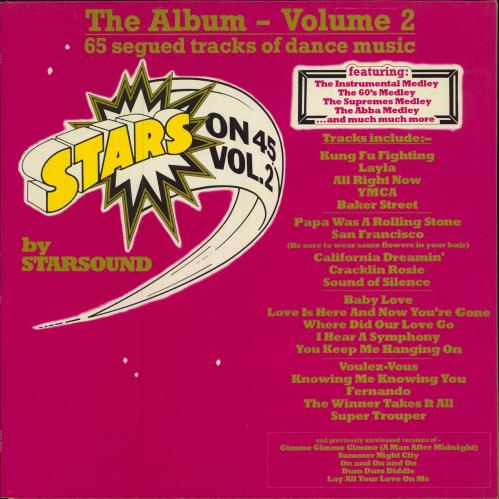 Star Sound Stars On 45 - The Album Volume 2 vinyl LP album (LP record) UK W7ALPST634419