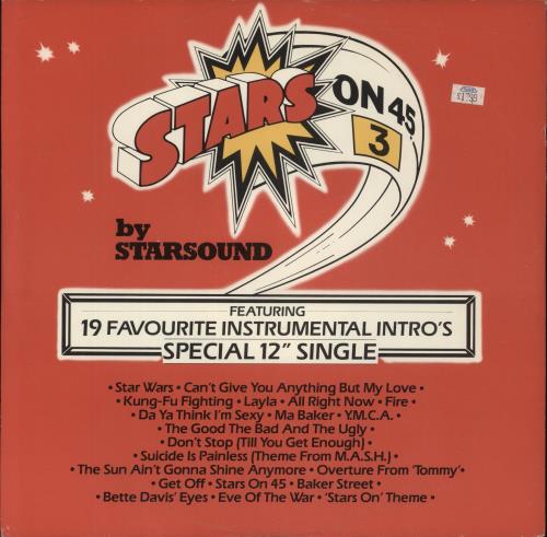 Star Sound Stars On 45 Volume 3 12" vinyl single (12 inch record / Maxi-single) UK W7A12ST889239