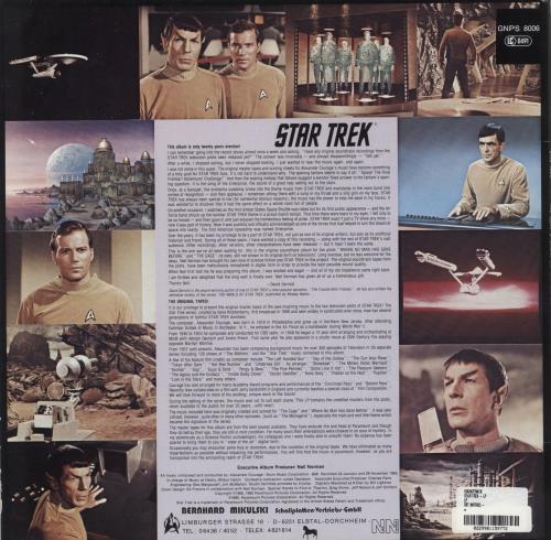 Star Trek Star Trek - Original Television Soundtrack vinyl LP album (LP record) US REKLPST879834