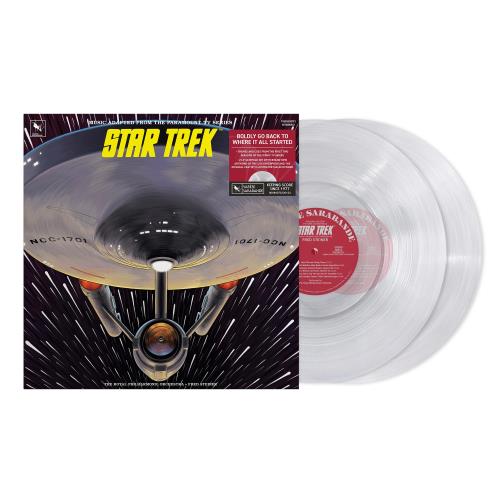 Star Trek Star Trek | Music Adapted From The Paramount TV Series - Clear Vinyl - Sealed 2-LP vinyl record set (Double LP Album) UK REK2LST871955