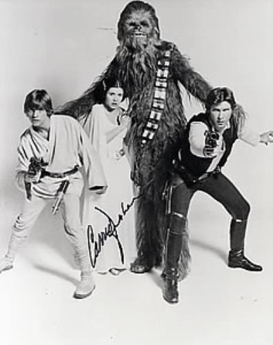 Star Wars Autographed Photograph photograph UK WRSPHAU259578