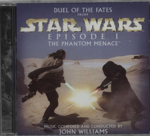 Star Wars Duel Of The Fates - With Dialogue CD single (CD5 / 5") Mexican WRSC5DU141102