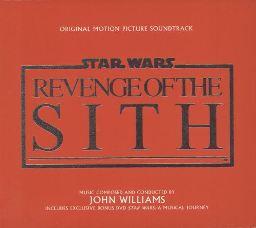 Star Wars Episode III - Revenge of the Sith 2-disc CD/DVD set UK WRS2DEP322275