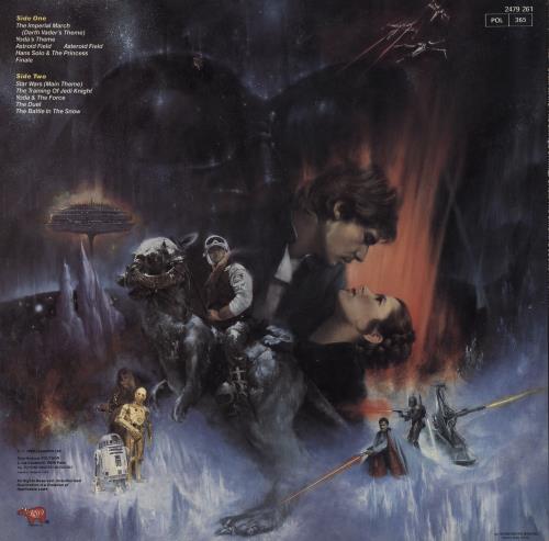 Star Wars L'Empire Contre Attaque vinyl LP album (LP record) French WRSLPLE808057