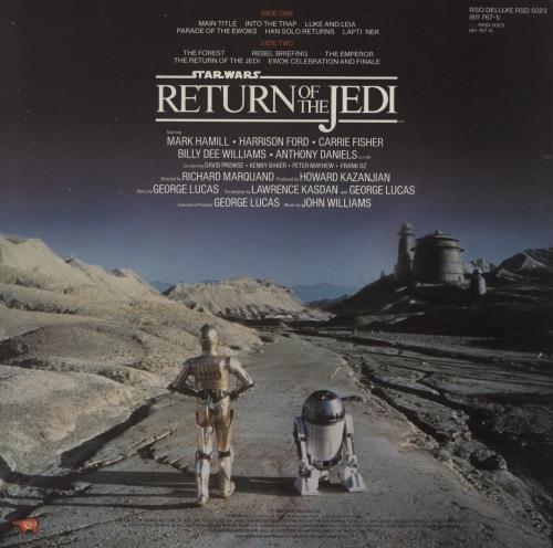 Star Wars Return Of The Jedi vinyl LP album (LP record) UK WRSLPRE499321