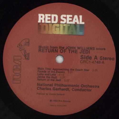 Star Wars Return Of The Jedi vinyl LP album (LP record) US WRSLPRE863133