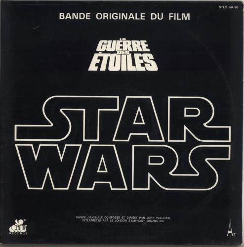 Star Wars Star Wars + Poster - EX 2-LP vinyl record set (Double LP Album) French WRS2LST717987