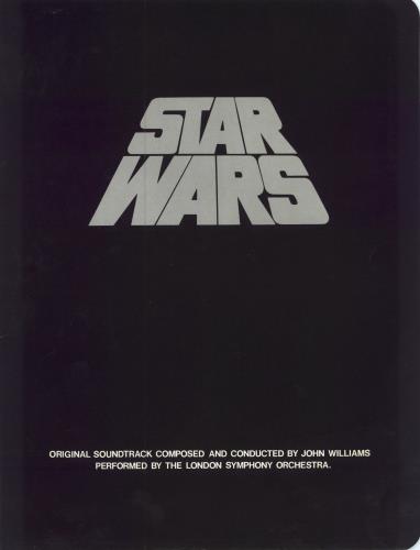 Star Wars Star Wars + press pack 2-LP vinyl record set (Double LP Album) Japanese WRS2LST780555